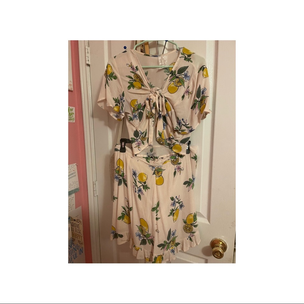 Lemon 2 piece set